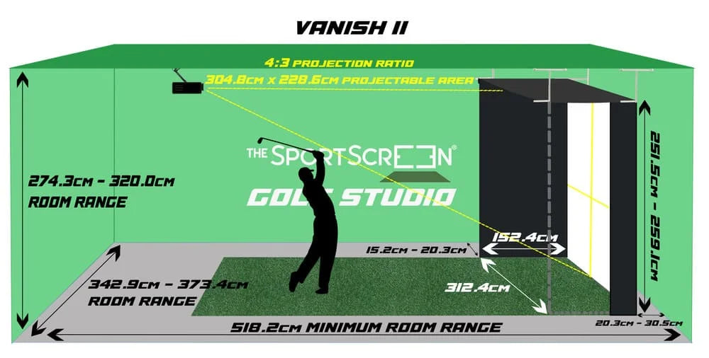 Vanish 11 dimensions and room ranges