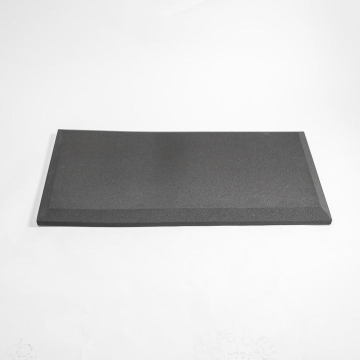 Premium Wall Foam Tiles Bevelled (Pack of 10) Black 1.0m x 0.5m