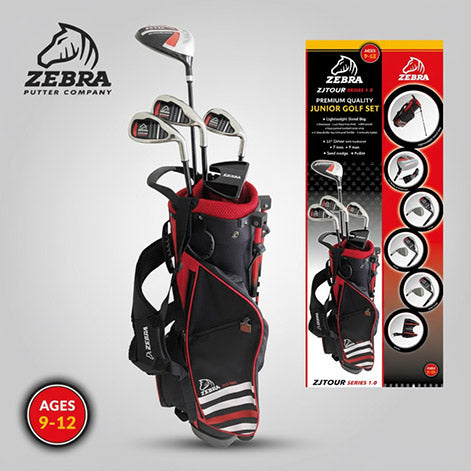 Zebra Golf Junior Tour Boxed Set (Age 6–8 / 116–132cm)