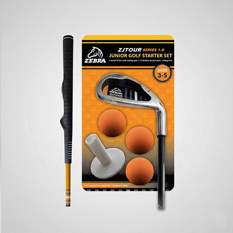 Zebra Golf Junior Tour Starter Set (Age 6–8 / 116–132cm)