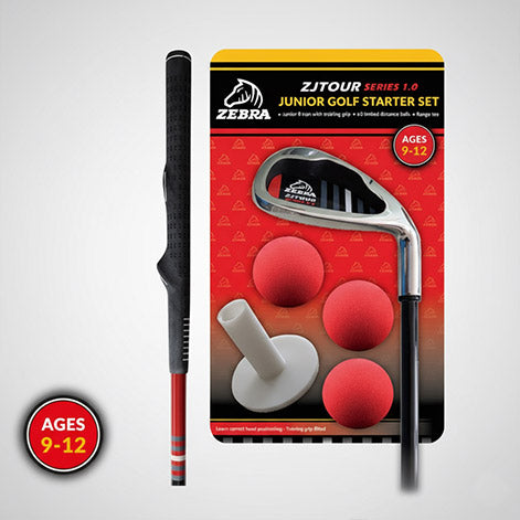Zebra Golf Junior Tour Starter Set (Age 6–8 / 116–132cm)