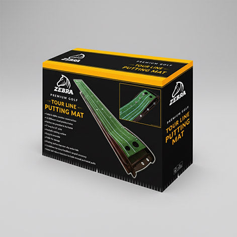 Zebra Tour Line Premium Putting Mat (275×30cms)