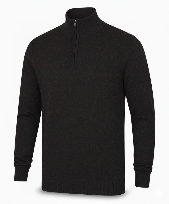 Henbury 1/4 Zip Jumper