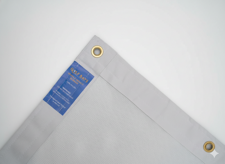 Close Knit Baffle Golf Simulator Impact Screen