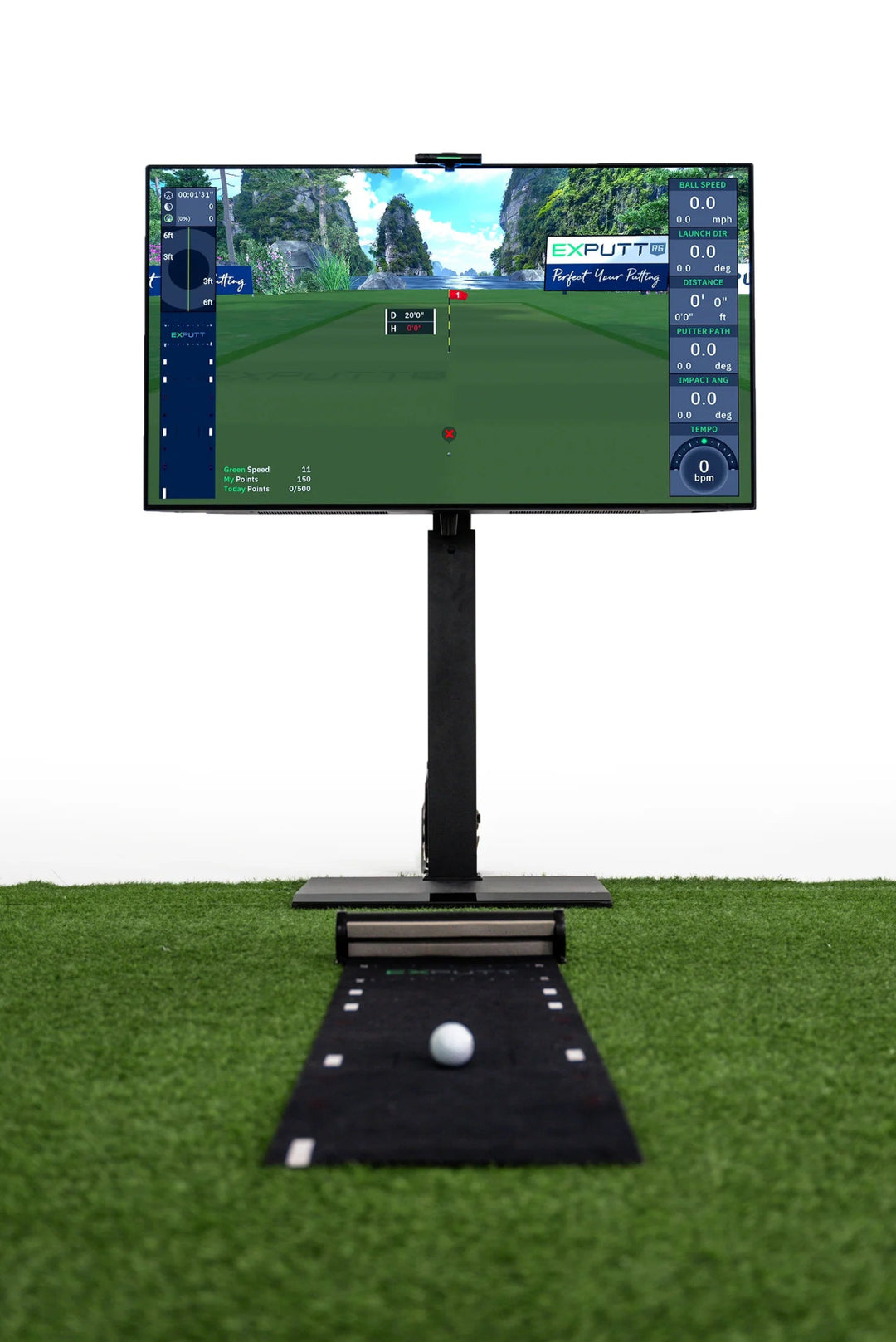 Exputt RG Golf Putting Simulator - Open Golfer