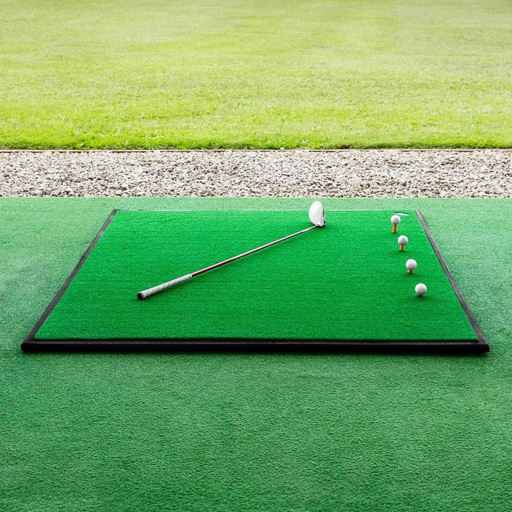 Pro Golf Cage & Hitting Mat Bundle | 3m × 3m × 3m