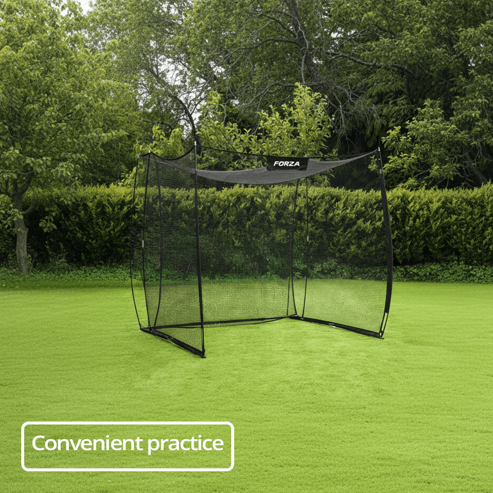 FORZA ProFlex Pop - Up Golf Driving Net/Cage - Open Golfer