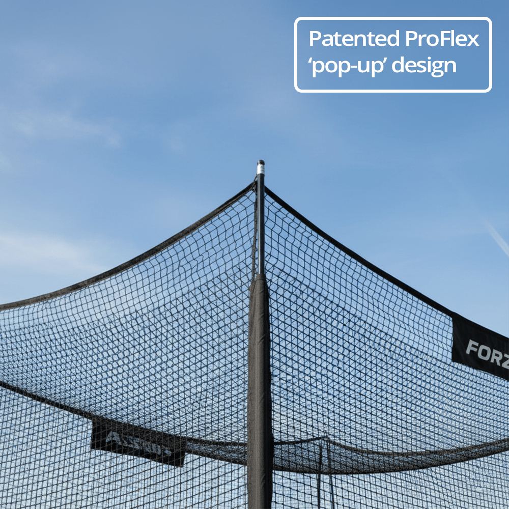 FORZA ProFlex Pop - Up Golf Driving Net/Cage - Open Golfer