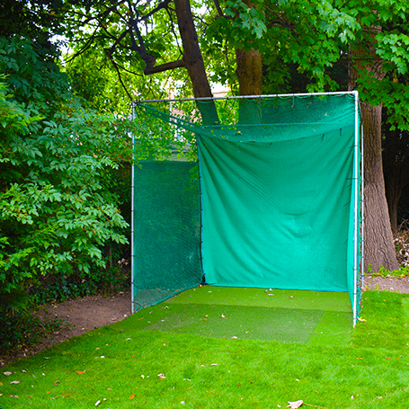 golf practice net cage