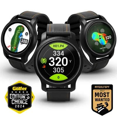 GOLFBUDDY aim W12 Smart Golf GPS Watch - Open Golfer