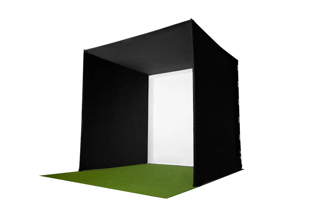 SimBox Golf Simulator Enclosure – 7 sizes (Free Side Barriers Worth £100)