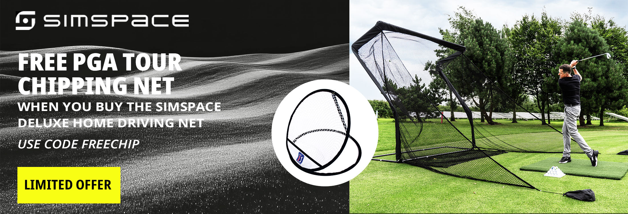 large golf net offer