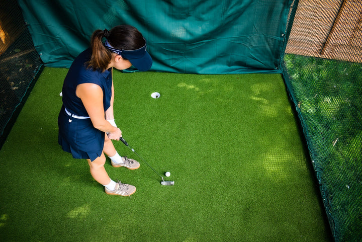 linkscube Golf Practice Net Cage - Open Golfer