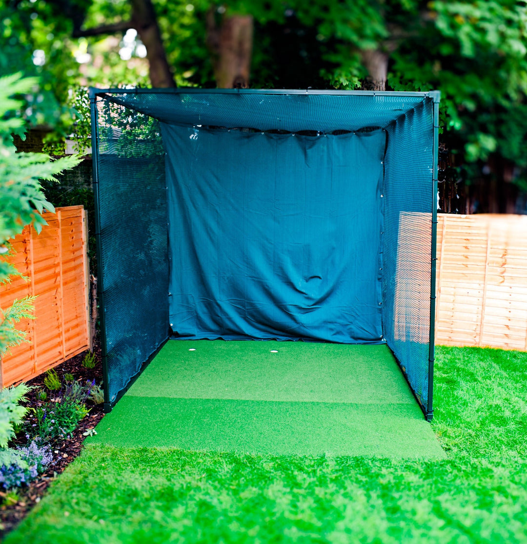 linkscube Golf Practice Net Cage - Open Golfer