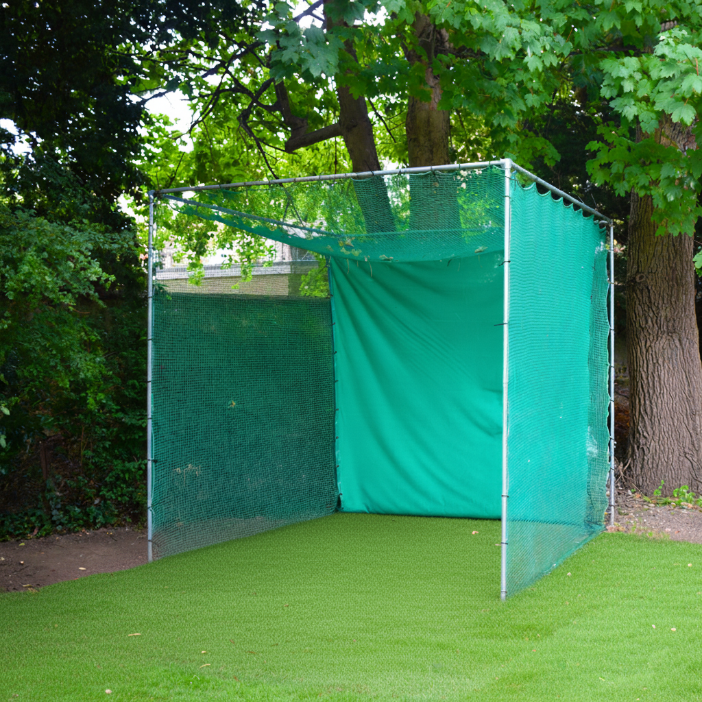 linkscube Lite | Golf Practice Cage (3m X 3m) - Open Golfer