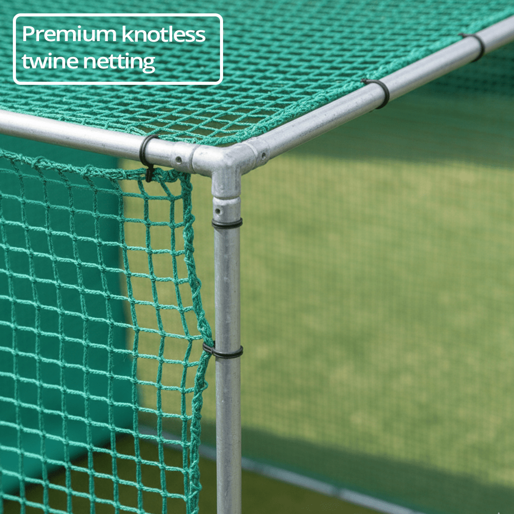 linkscube Lite | Golf Practice Cage (3m X 3m) - Open Golfer