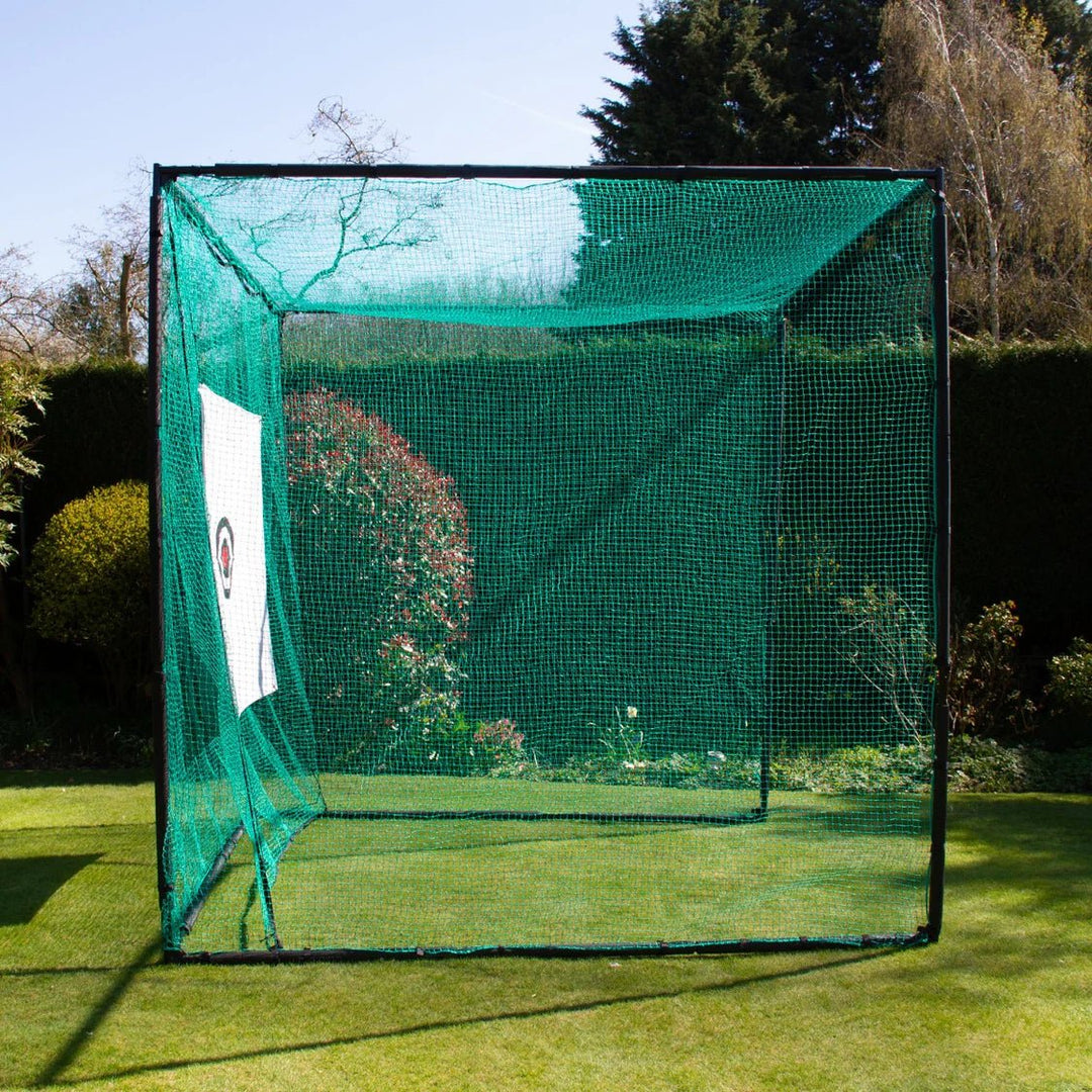 linkscube Lofi - Golf Cage (3m x 3m x 3m) - Open Golfer