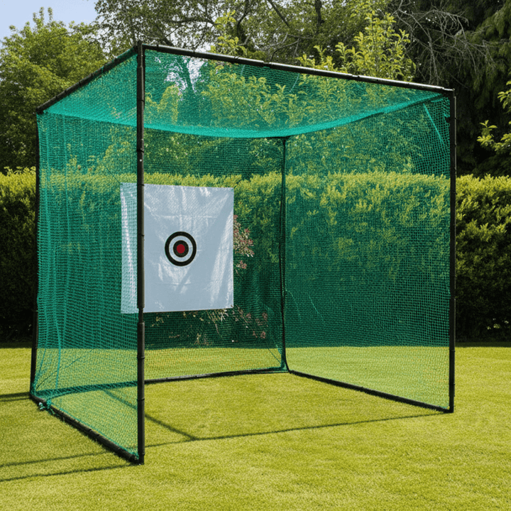 linkscube Lofi - Golf Cage (3m x 3m x 3m) - Open Golfer