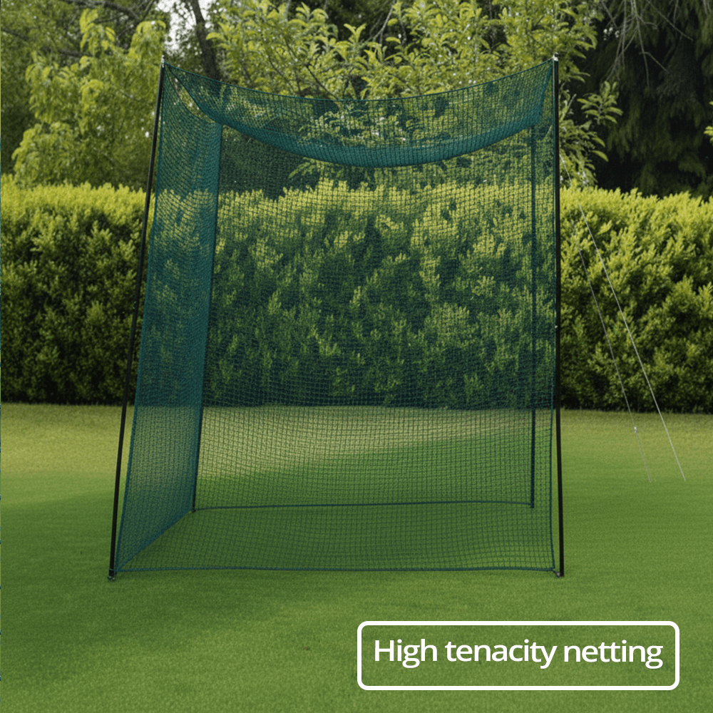 linkscube Portanet golf cage (3m x 3m x 3m) - Open Golfer