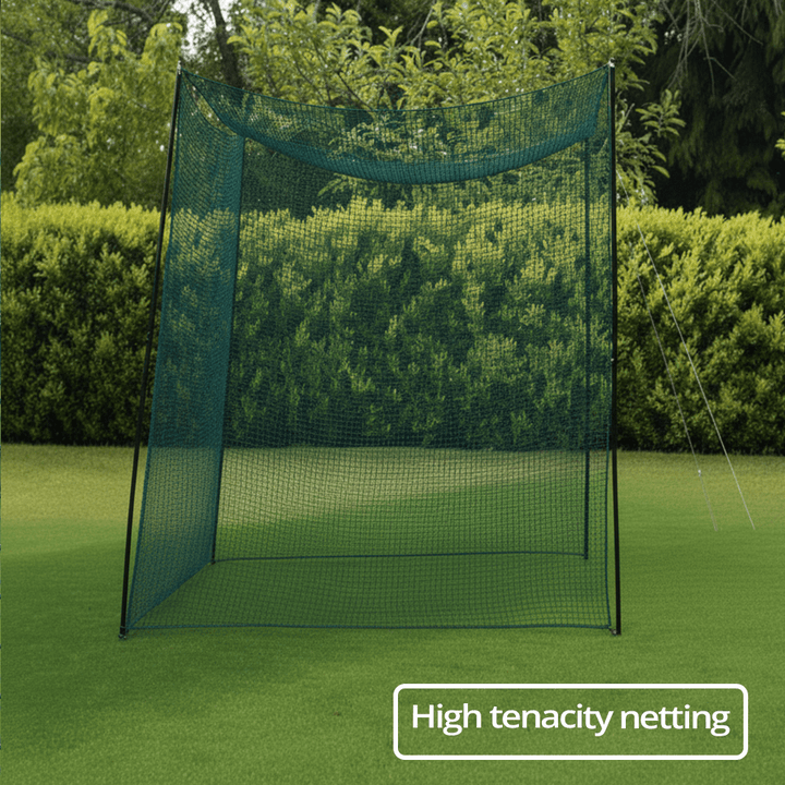 linkscube Portanet golf cage (3m x 3m x 3m) - Open Golfer