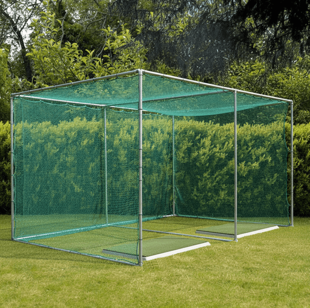 linkscube XL - Golf Cage (3m x 3m x 3.8m) - Open Golfer