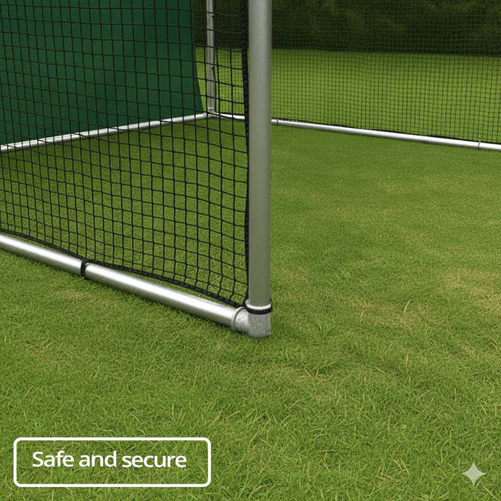 linkscube XL - Single Bay Golf Cage (3m x 3m x 3.8m) - Open Golfer
