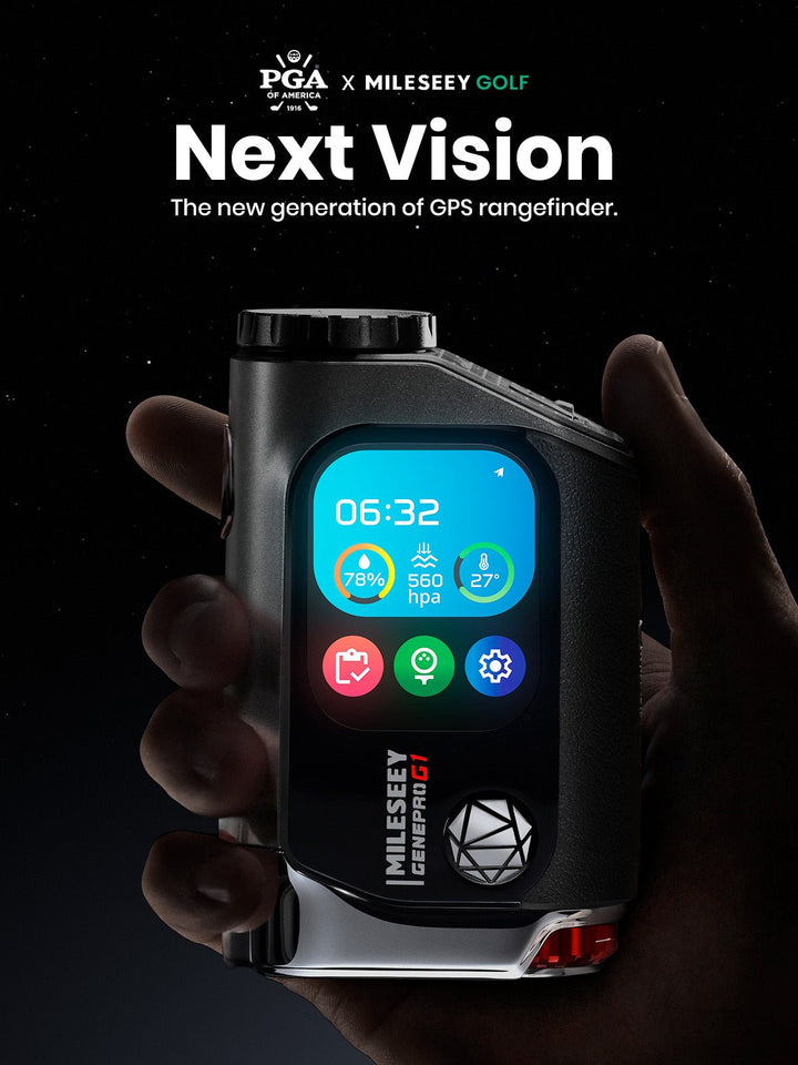MILESEEY GenePro G1 Touchscreen & GPS Rangefinder - Open Golfer