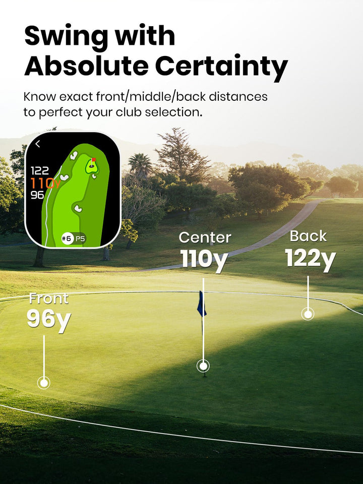 MILESEEY GenePro G1 Touchscreen & GPS Rangefinder - Open Golfer