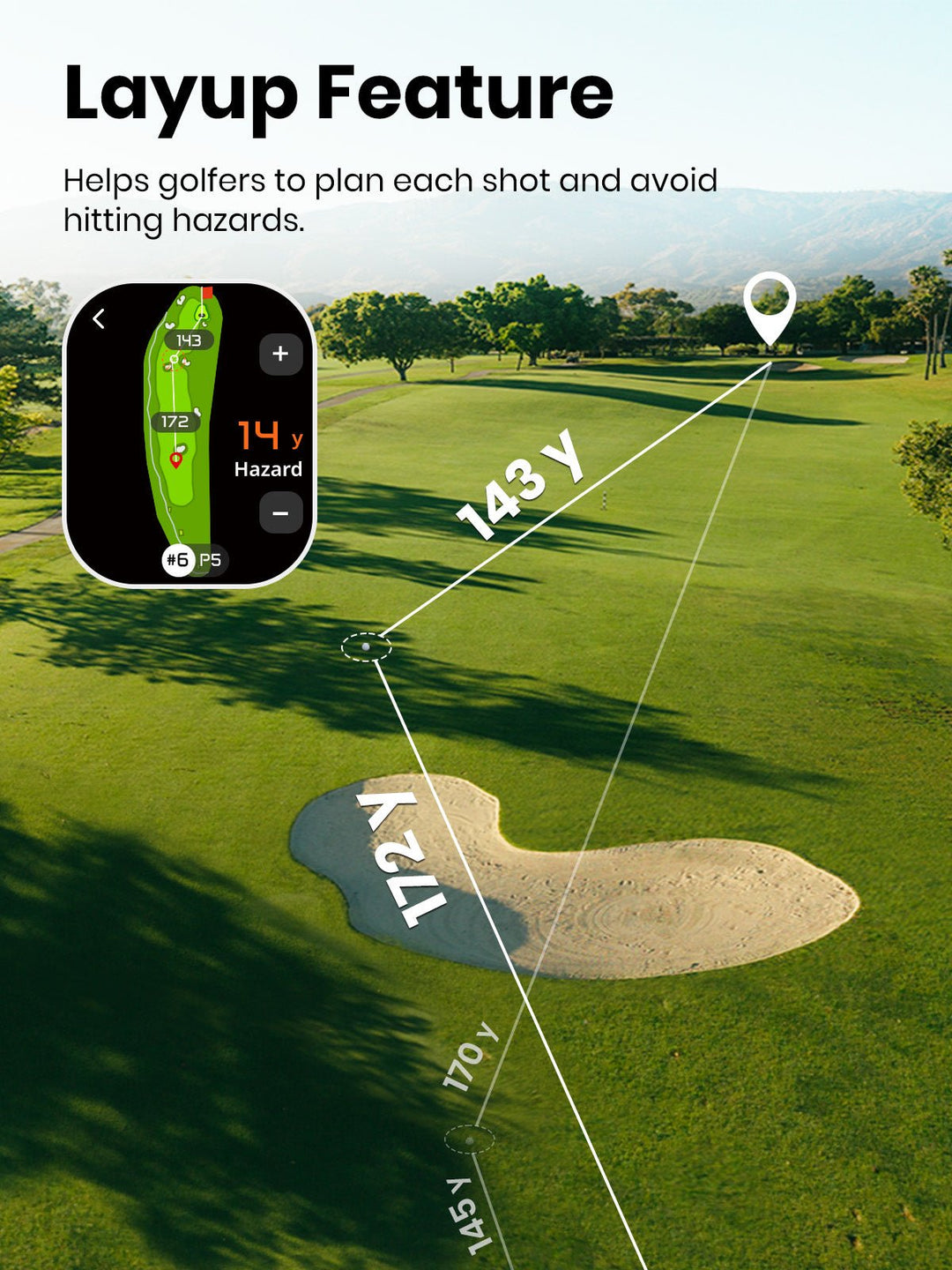 MILESEEY GenePro G1 Touchscreen & GPS Rangefinder - Open Golfer