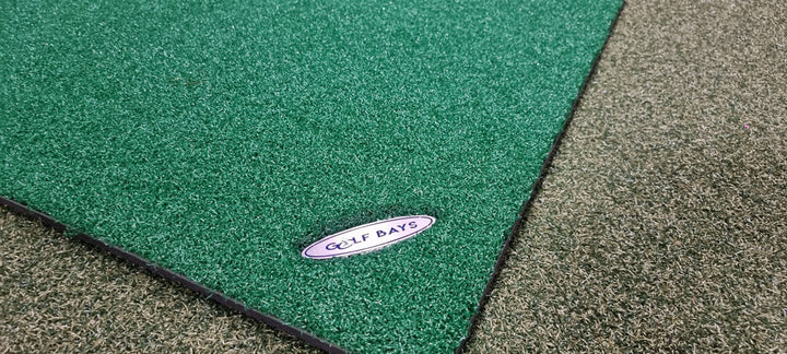 GolfBays Tri Turf Hitting Mat 120 x 180 cm (3'11 x 5'10)