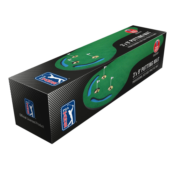 PGA TOUR 3' X 9' Putting Mat - Open Golfer