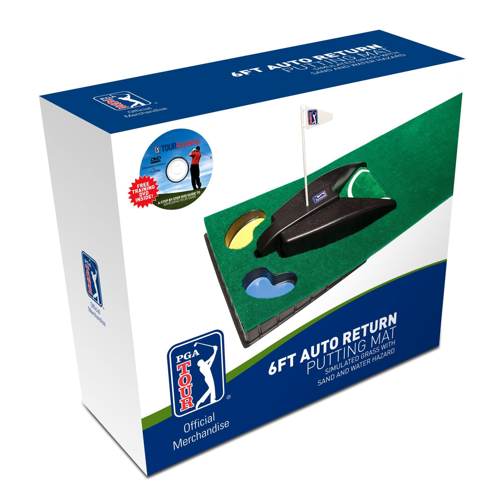 PGA TOUR 6ft Auto Putting Mat - Open Golfer