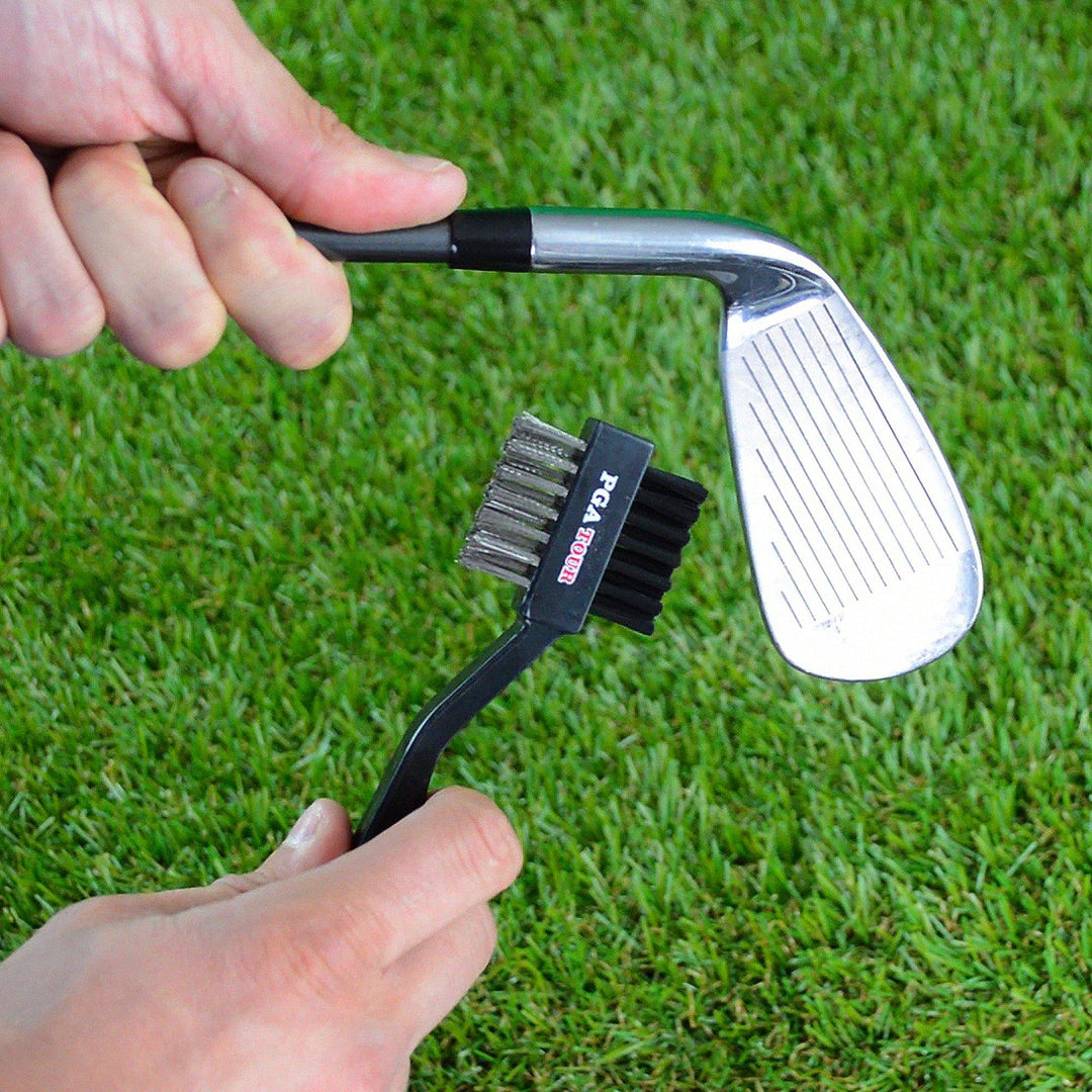 PGA TOUR Golf Shoe Bag and Club Cleaning Accessories - Open Golfer