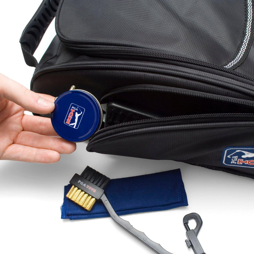 PGA TOUR Golf Shoe Bag and Club Cleaning Accessories - Open Golfer