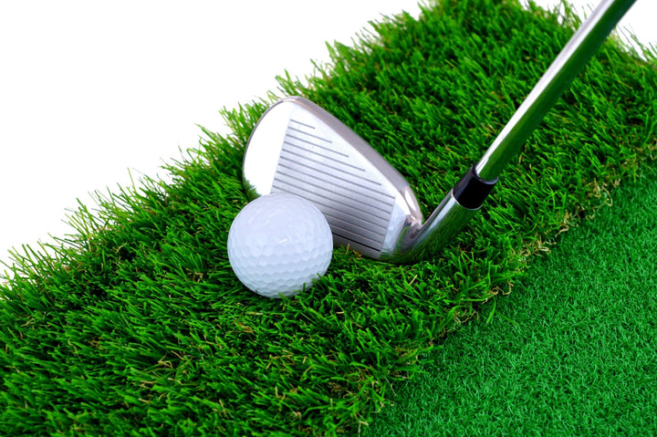 PGA TOUR Launch Pad Pro 2 In 1 Mat - Open Golfer