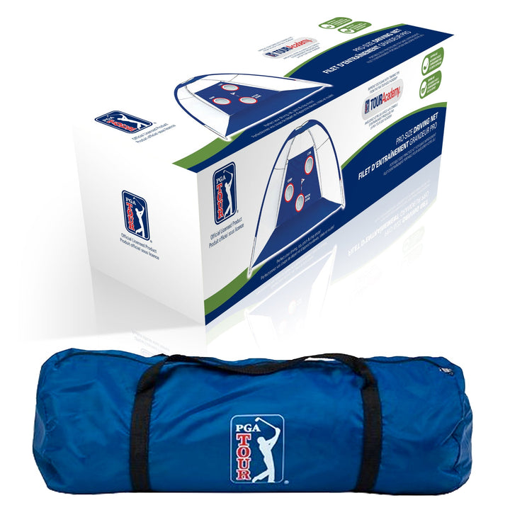 Official PGA TOUR Pro large golf practice net for safe practice