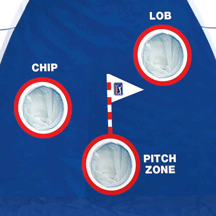 PGA TOUR Pro training net designed as a large golf practice net