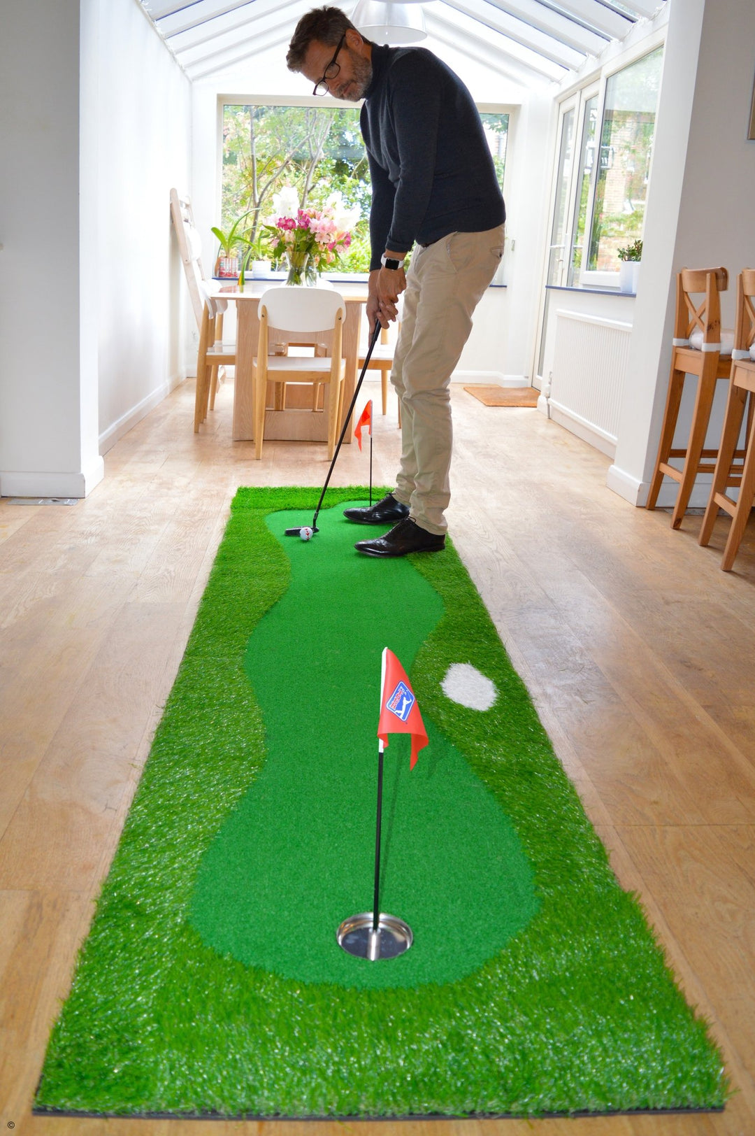 PGA TOUR St Andrews Putting Mat - Open Golfer