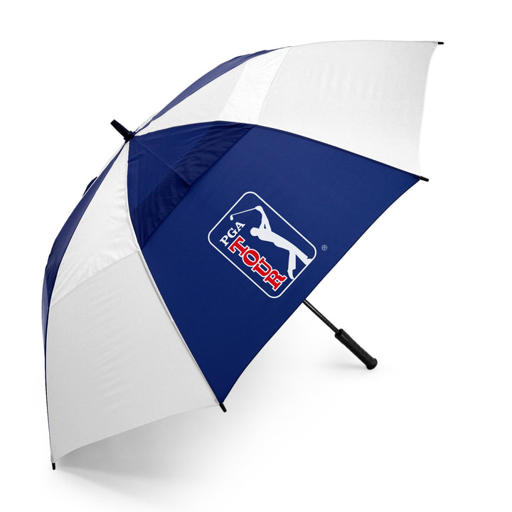 PGA TOUR Windproof Double Canopy Umbrella - Open Golfer