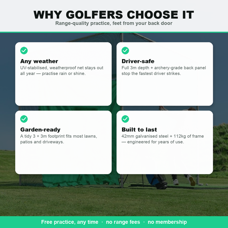Why golfers choose the Pro Golf Cage
