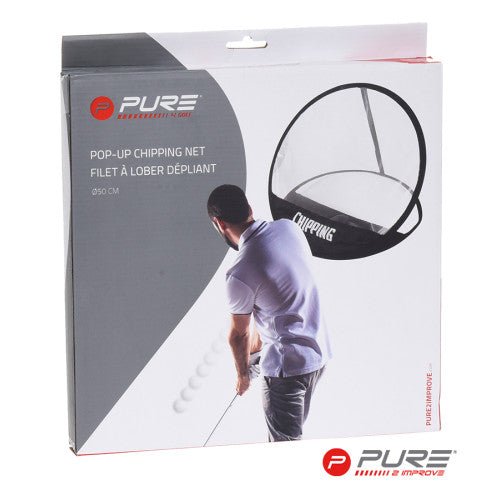 Pure2Improve Chipping Net - Open Golfer