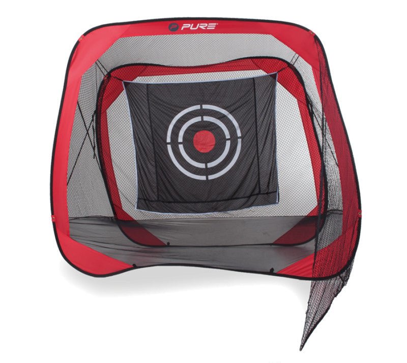 Pure2Improve Square Golf Practice Net (210 x 210cms) - Open Golfer