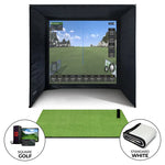 Square Golf Home Golf Simulator Package for Garage - Complete Setup, UK