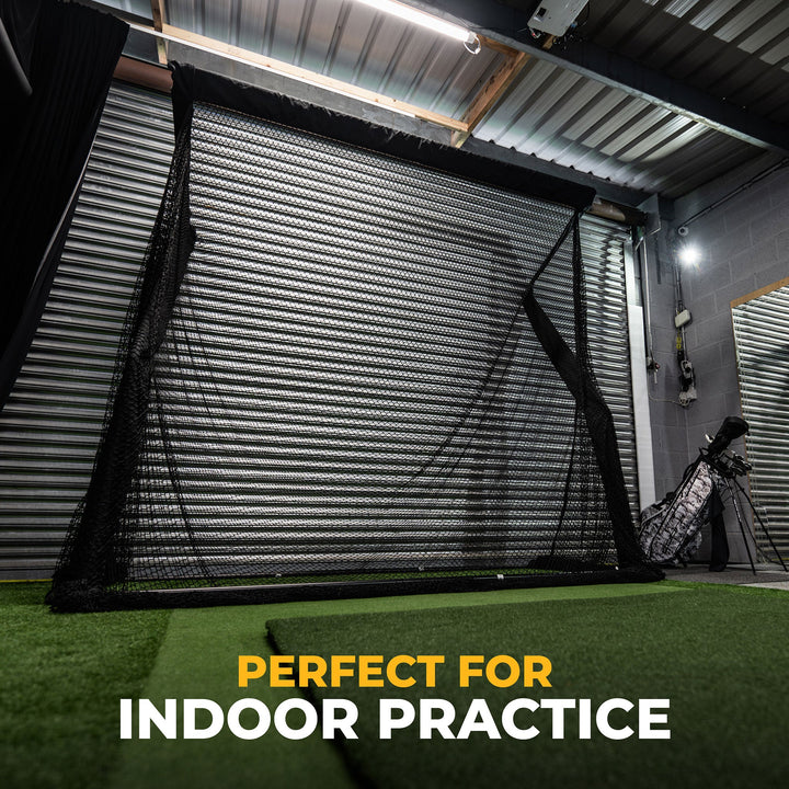SimSpace Deluxe large golf net perfect for indoor practice
