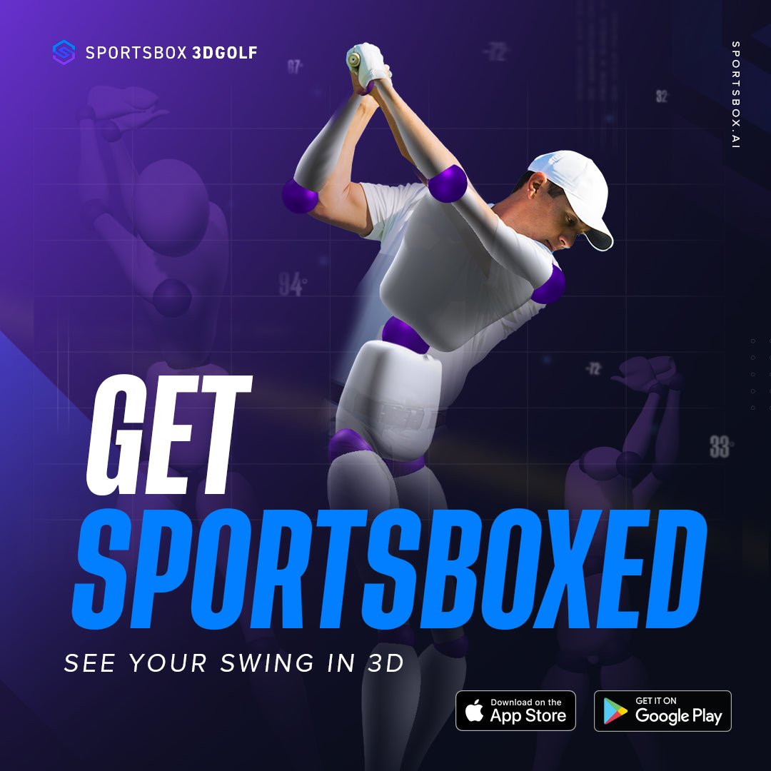 Sportsbox AI 3D Player - Open Golfer