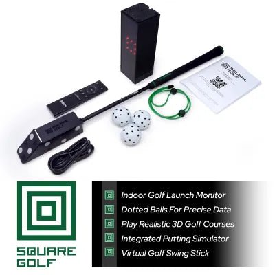 Square Golf Launch Monitor - Open Golfer