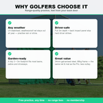 Why golfers choose the Standard Golf Cage