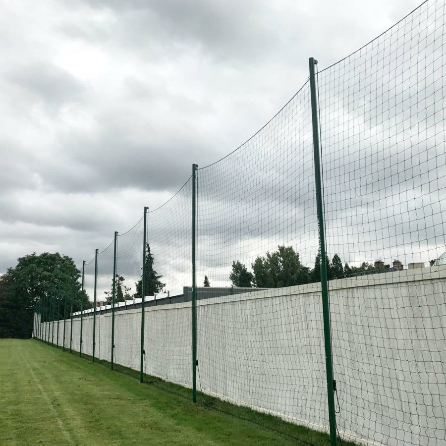 Golf Ball Stop Net & Post System