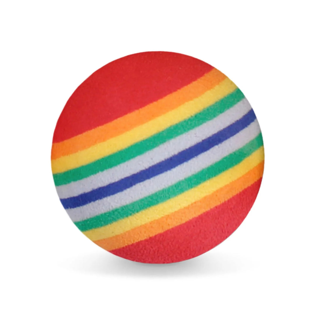 Striped Foam Practice Balls Pack 12 - Open Golfer