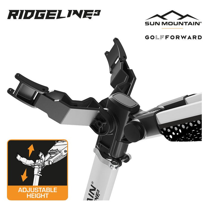 Sun Mountain Ridgeline3 Golf Trolley - Open Golfer